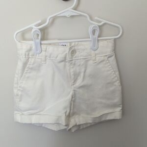 Gap Girls White Denim Shorts